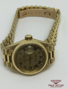 Rolex 18ct Ladies Date Just