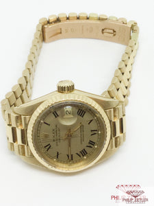 Rolex 18ct Ladies Date Just